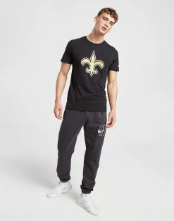 Official Team NFL New Orleans Saints Logo T-Shirt Sort -Herretoj Salg jd 603541 c