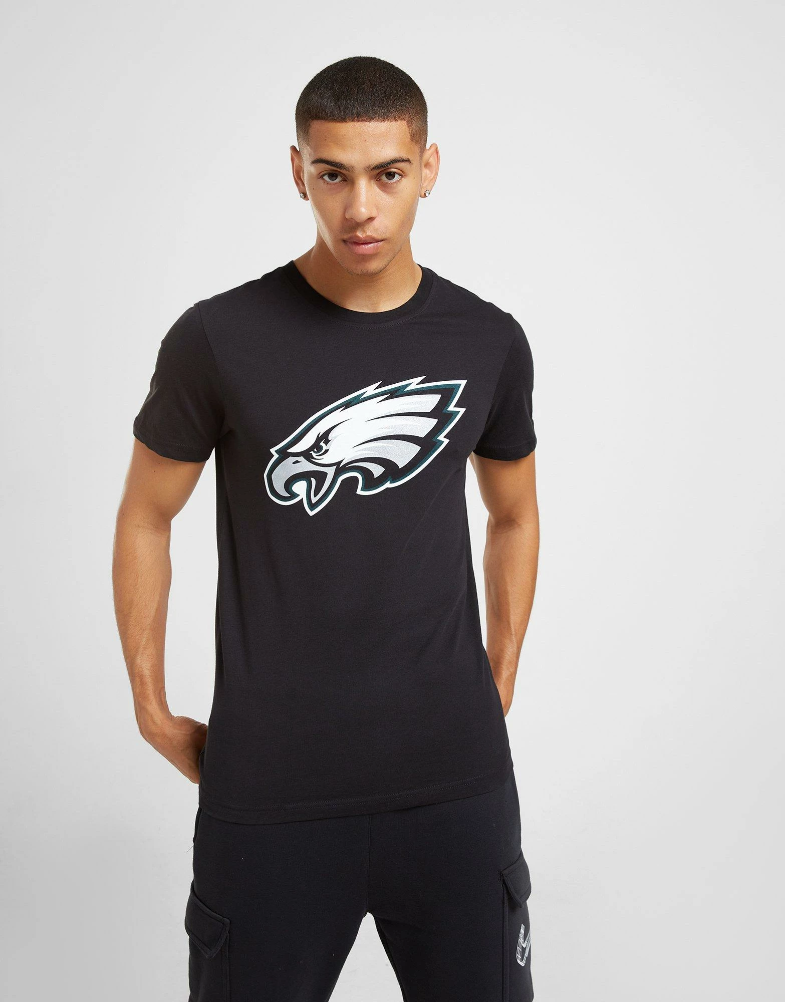 Official Team NFL Philadelphia Eagles Logo T-Shirt Sort 4 Official Team NFL Philadelphia Eagles Logo T-Shirt Sort - Billede 2