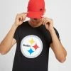 Official Team NFL Pittsburgh Steelers Logo T-Shirt Sort -Herretoj Salg jd 603546 a