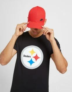 Official Team NFL Pittsburgh Steelers Logo T-Shirt Sort
