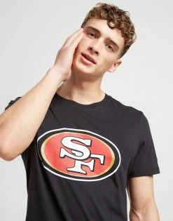 Official Team NFL San Francisco 49ers Logo T-Shirt Sort