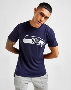Official Team NFL Seattle Seahawks Logo T-Shirt Blå