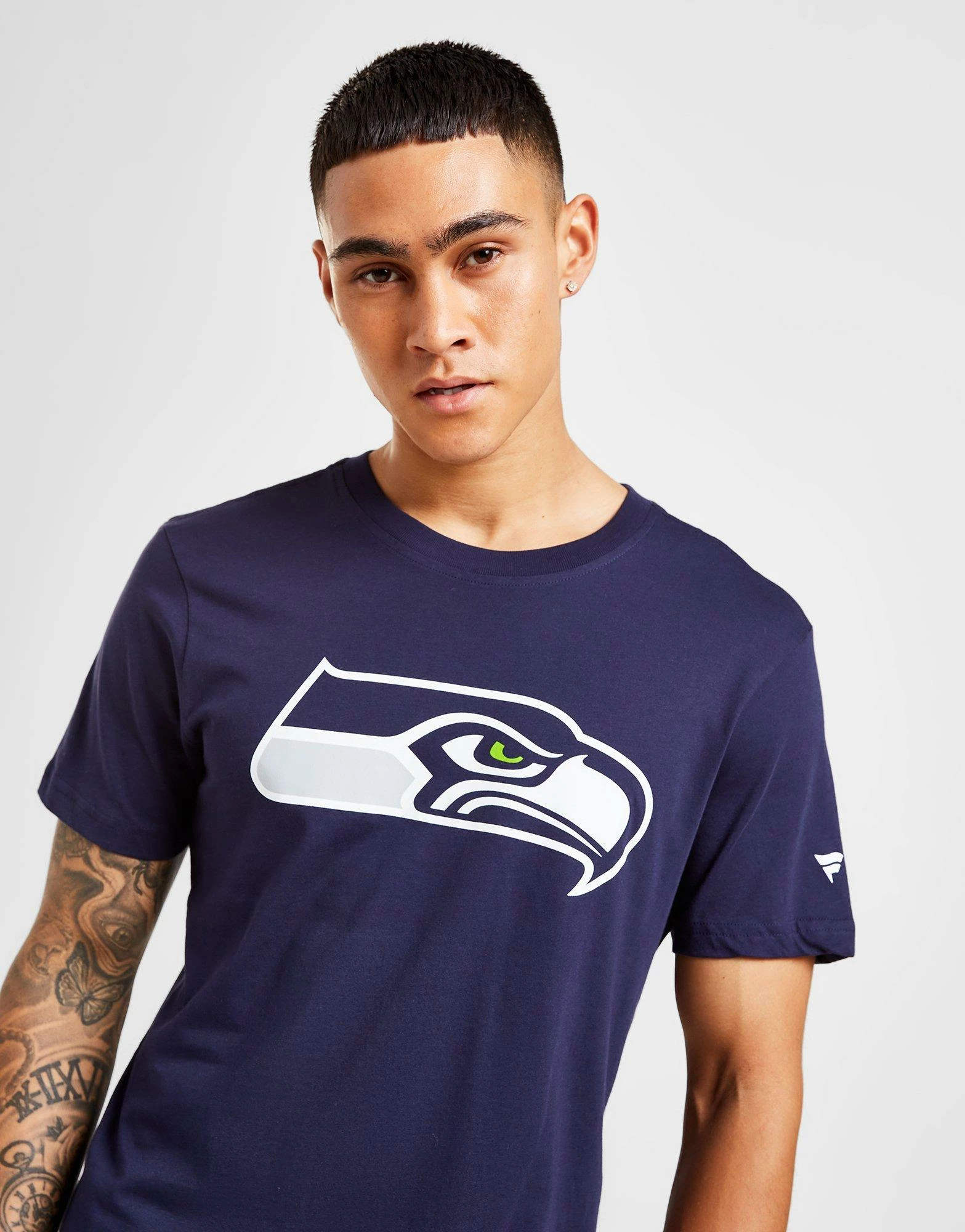 Official Team NFL Seattle Seahawks Logo T-Shirt Blå 4 Official Team NFL Seattle Seahawks Logo T-Shirt Blå - Billede 2