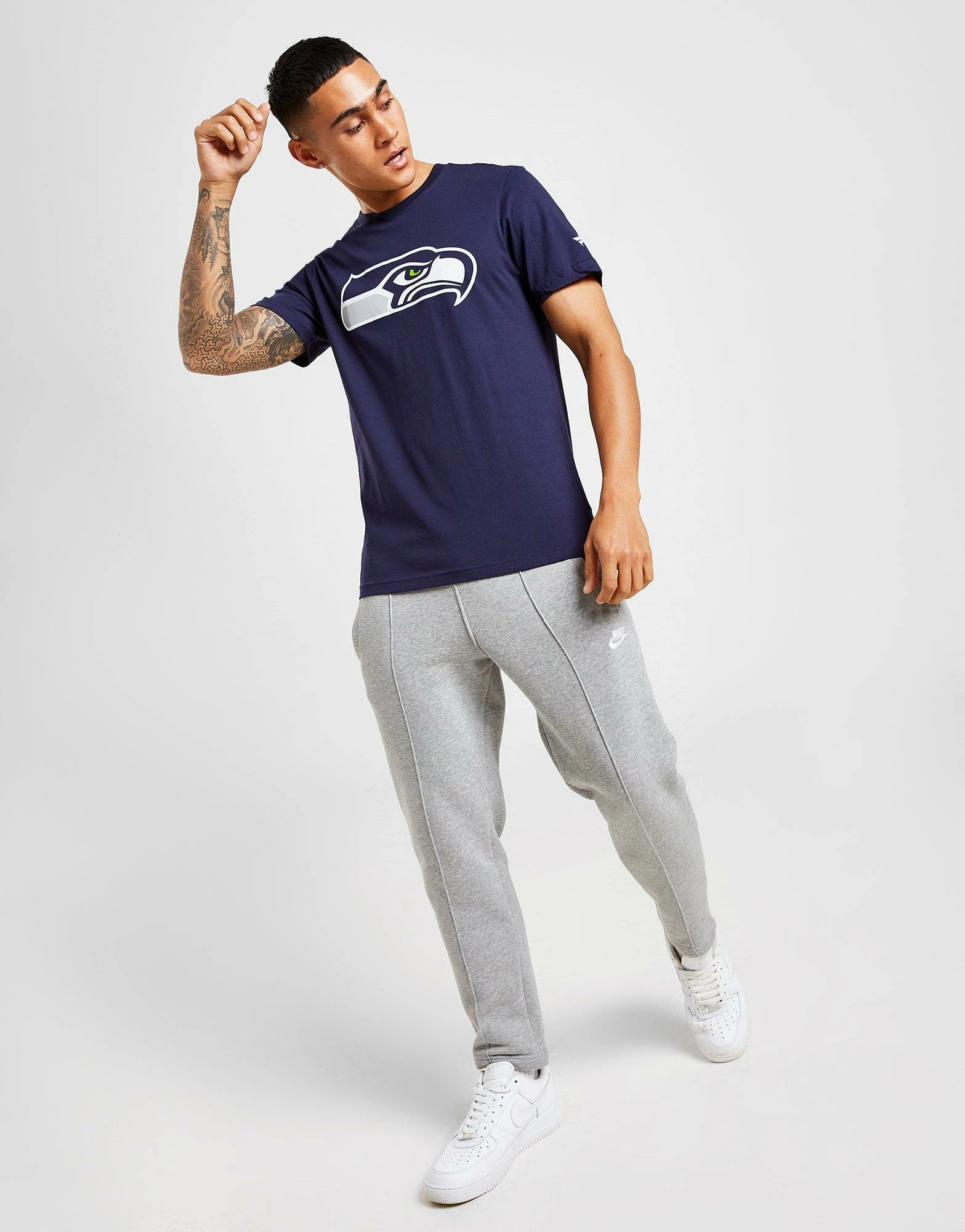 Official Team NFL Seattle Seahawks Logo T-Shirt Blå 5 Official Team NFL Seattle Seahawks Logo T-Shirt Blå - Billede 3