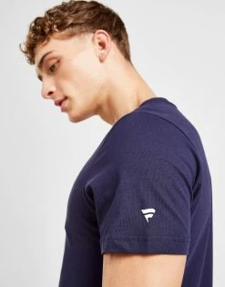 Official Team NHL Edmonton Oilers Logo T-Shirt Blå -Herretoj Salg jd 603637 e