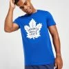 Official Team NHL Toronto Maple Leafs Logo T-Shirt Blå