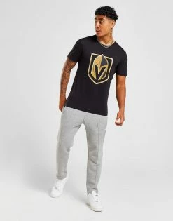 Official Team NHL Vegas Golden Knights Logo T-Shirt Sort 10 Official Team NHL Vegas Golden Knights Logo T-Shirt Sort -Herretoj Salg jd 603663 d