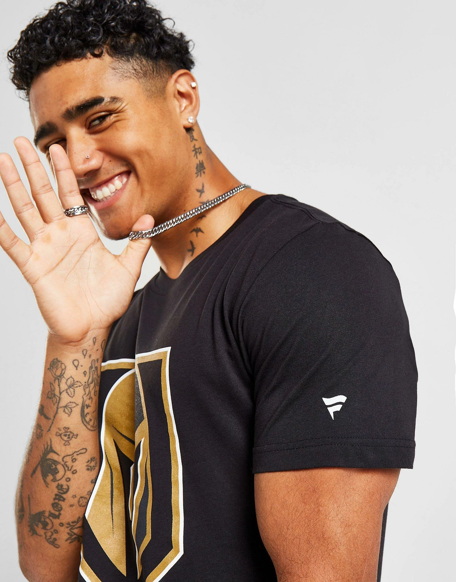 Official Team NHL Vegas Golden Knights Logo T-Shirt Sort 7 Official Team NHL Vegas Golden Knights Logo T-Shirt Sort - Billede 5