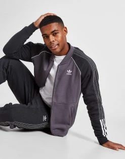 Adidas Originals SST Fleece Track Top Grå