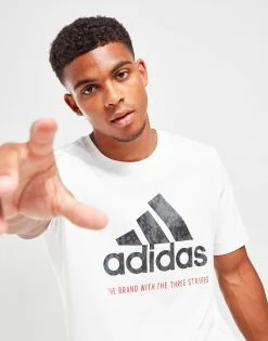 Adidas Badge Of Sport Digital Camo T-Shirt Herre Hvid