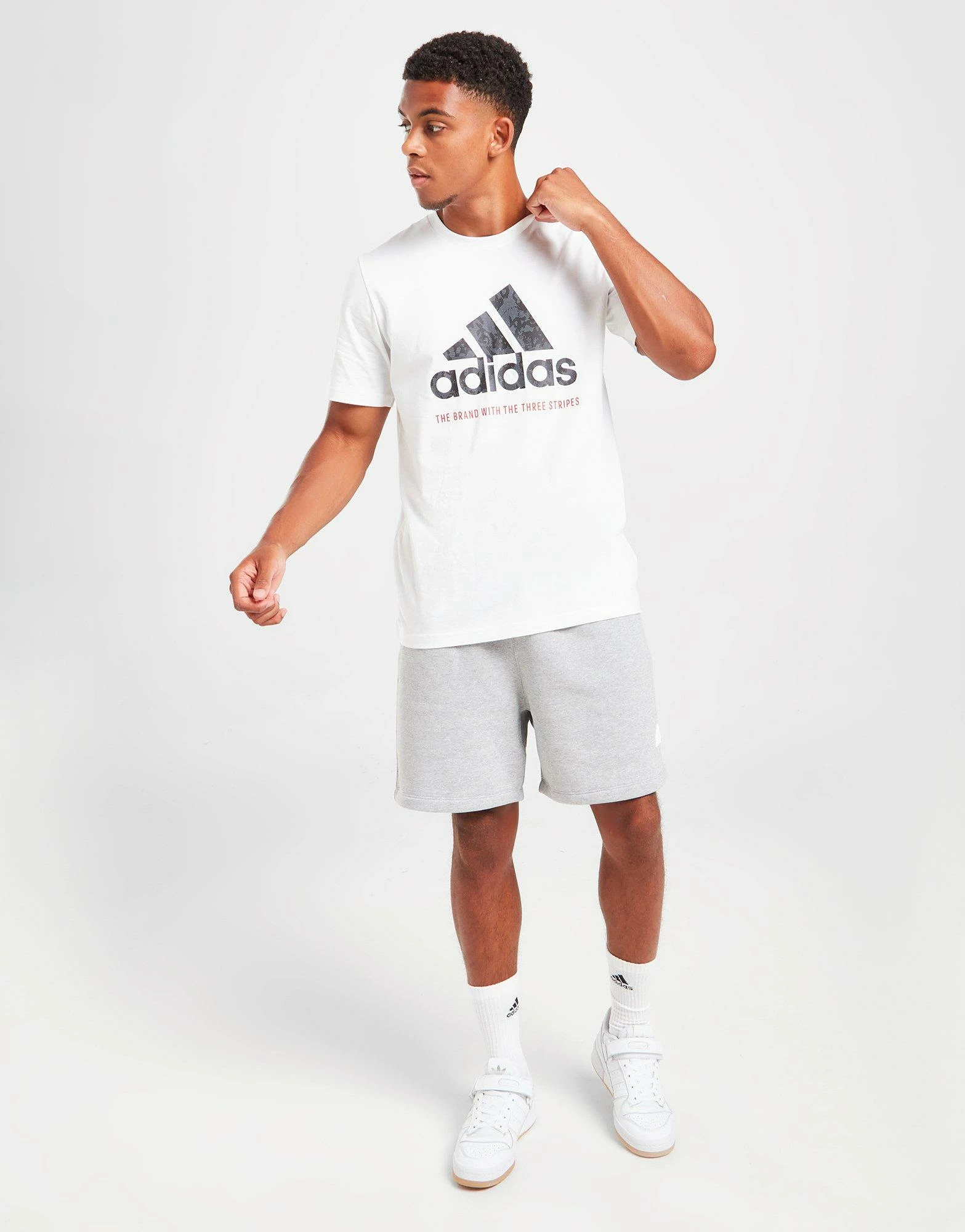 Adidas Badge Of Sport Digital Camo T-Shirt Herre Hvid 5 Adidas Badge Of Sport Digital Camo T-Shirt Herre Hvid - Billede 3