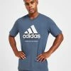 Adidas Badge Of Sport Shadow T-Shirt Herre Blå -Herretoj Salg jd 605093 a