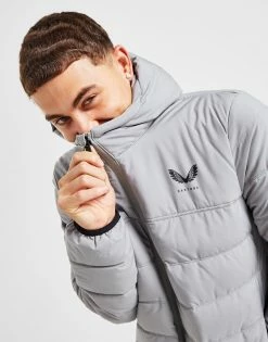 Castore Insulate Padded Jacket Grå -Herretoj Salg jd 606828 b