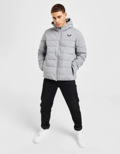 Castore Insulate Padded Jacket Grå -Herretoj Salg jd 606828 d