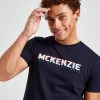 McKenzie Tidus T-Shirt Blå -Herretoj Salg jd 607892 a