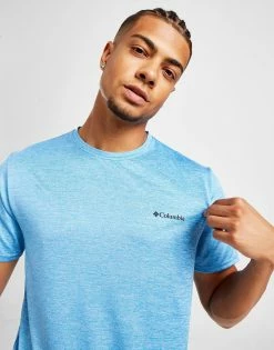 Columbia Assent T-Shirt Herre Blå 8 Columbia Assent T-Shirt Herre Blå -Herretoj Salg jd 607898 b