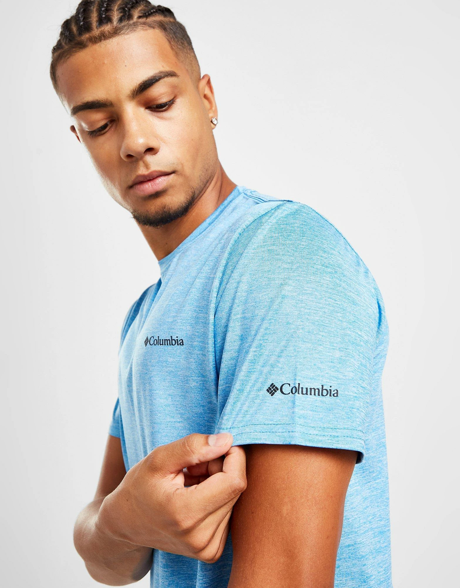 Columbia Assent T-Shirt Herre Blå 5 Columbia Assent T-Shirt Herre Blå - Billede 3