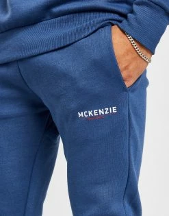 McKenzie Essential Crew Tracksuit Blå -Herretoj Salg jd 609627 g