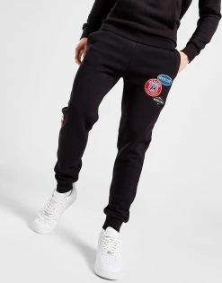MERCIER Original Badge Joggers Sort -Herretoj Salg jd 611700 c