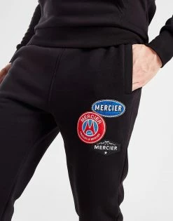 MERCIER Original Badge Joggers Sort -Herretoj Salg jd 611700 d