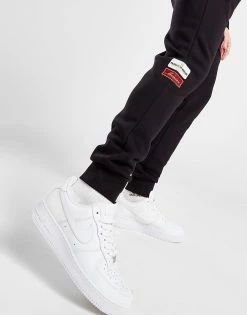 MERCIER Original Badge Joggers Sort -Herretoj Salg jd 611700 e