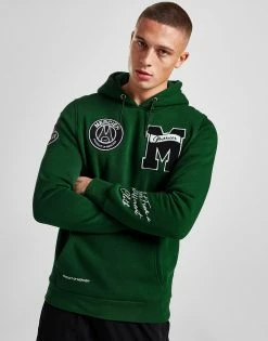 MERCIER Varsity Hoodie Grøn -Herretoj Salg jd 611716 c