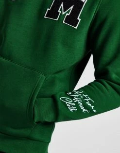 MERCIER Varsity Hoodie Grøn -Herretoj Salg jd 611716 d