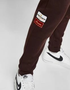 MERCIER Original Badge Joggers Brun -Herretoj Salg jd 611720 e