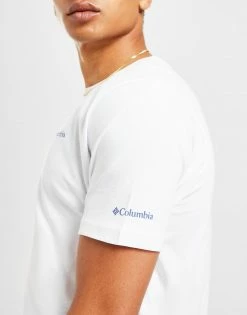 Columbia Mountain T-Shirt Hvid -Herretoj Salg jd 612239 e