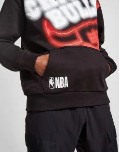 New Era NBA Chicago Bulls Neon Pullover Hoodie Sort -Herretoj Salg jd 613689 e