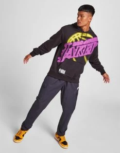 New Era NBA LA Lakers Neon Pullover Hoodie Sort -Herretoj Salg jd 613690 e