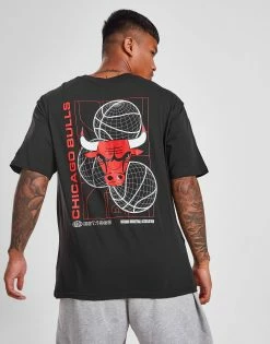 New Era NBA Chicago Bulls Oversized Graphic T-Shirt Sort -Herretoj Salg jd 613691 c