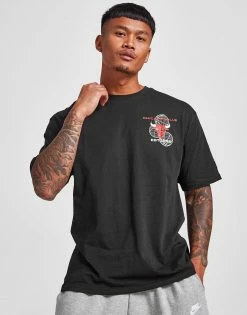 New Era NBA Chicago Bulls Oversized Graphic T-Shirt Sort -Herretoj Salg jd 613691 e