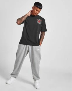 New Era NBA Chicago Bulls Oversized Graphic T-Shirt Sort -Herretoj Salg jd 613691 f