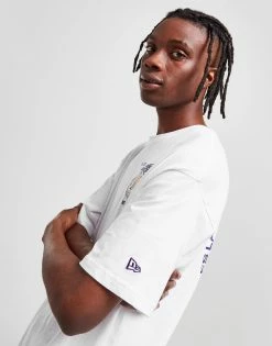 New Era NBA LA Lakers Oversized Graphic T-Shirt Hvid -Herretoj Salg jd 613692 d