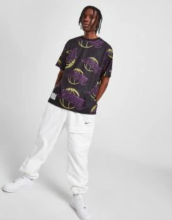 New Era NBA LA Lakers All Over Print Neon T-Shirt Sort -Herretoj Salg jd 613694 f