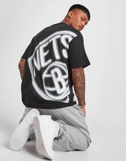 New Era NBA Brooklyn Nets Oversized Neon T-Shirt Sort