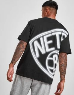 New Era NBA Brooklyn Nets Oversized Neon T-Shirt Sort -Herretoj Salg jd 613696 f