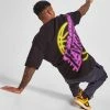 New Era NBA LA Lakers Oversized T-Shirt Sort -Herretoj Salg jd 613699 a