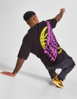 New Era NBA LA Lakers Oversized T-Shirt Sort
