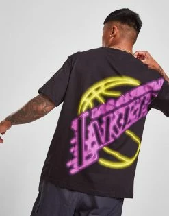 New Era NBA LA Lakers Oversized T-Shirt Sort -Herretoj Salg jd 613699 f