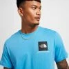 The North Face Logo T-Shirt Herre Blå 1 The North Face Logo T-Shirt Herre Blå -Herretoj Salg jd 616445 a