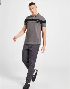 Sergio Tacchini Young Line Polo Shirt Grå -Herretoj Salg jd 619058 d