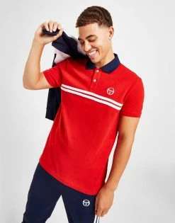 Sergio Tacchini Supermac Polo Shirt Rød