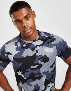 New Balance Accelerate T-Shirt Herre Sort -Herretoj Salg jd 621754 b