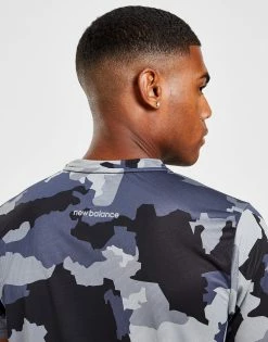 New Balance Accelerate T-Shirt Herre Sort -Herretoj Salg jd 621754 f