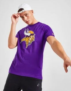 Nike NFL Minnesota Vikings Logo T-Shirt Lilla -Herretoj Salg jd 622375 c