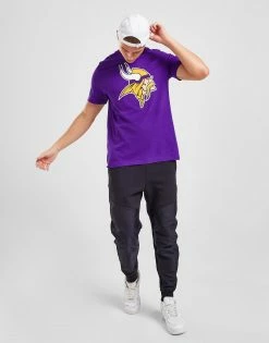 Nike NFL Minnesota Vikings Logo T-Shirt Lilla -Herretoj Salg jd 622375 f