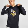Nike NFL Minnesota Vikings Therma Pullover Hoodie Sort -Herretoj Salg jd 622378 a