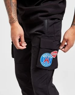 MERCIER Badge Cargo Bukser Herre Sort 9 MERCIER Badge Cargo Bukser Herre Sort -Herretoj Salg jd 622989 c